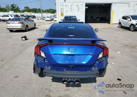 2020 Honda Civic Si из США, поврежденный, VIN 2HGFC3A50LH750996